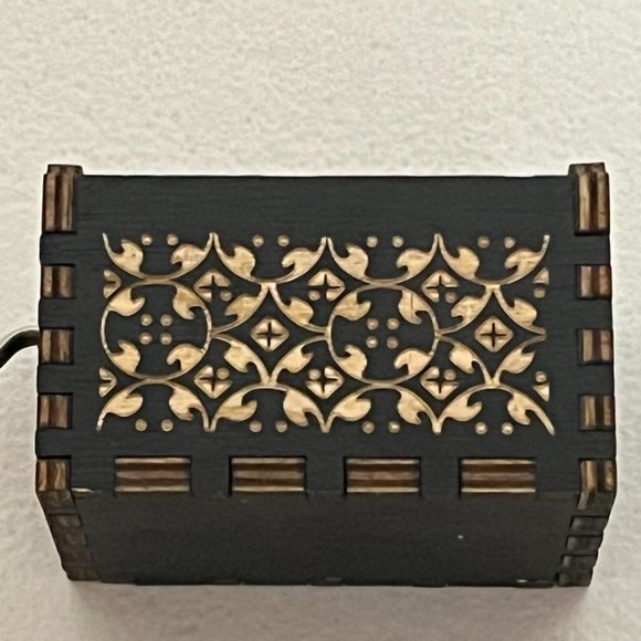 Totoro Hand Crank Wooden Music Box Studio Ghibli Anime Musical Music - Picture 6 of 9